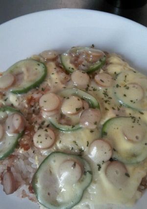 残ったご飯で☆ごはんピザ-レシピのメイン写真