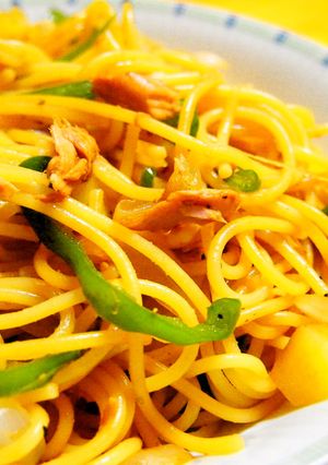 お野菜たっぷり和風ツナパスタ-レシピのメイン写真