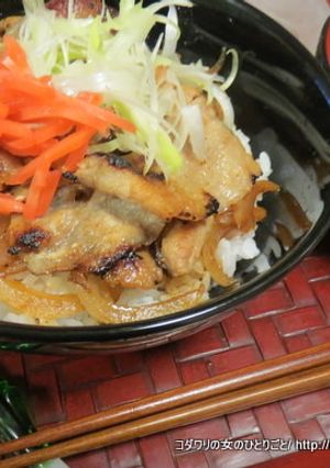 ヘルシー豚丼-レシピのメイン写真
