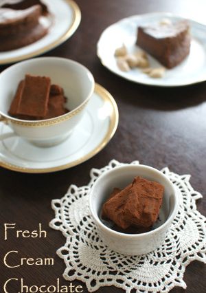 ＊簡単美味＊嬉しい生チョコ♪-レシピのメイン写真