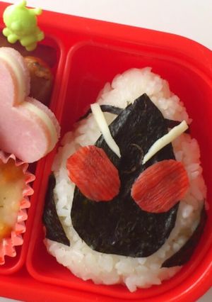 朝から簡単☆フォーゼ弁☆キャラ弁-レシピのメイン写真