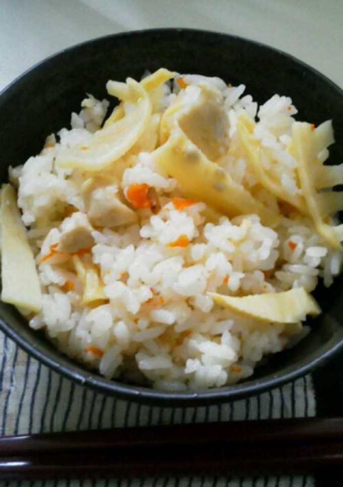 白だしで美味しい筍ごはん-レシピのメイン写真