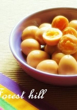 【韓国風】絶品! うずらの卵の煮物-レシピのメイン写真
