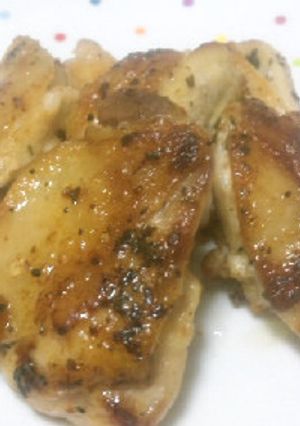 鶏肉のバジル焼~レモン風味~-レシピのメイン写真