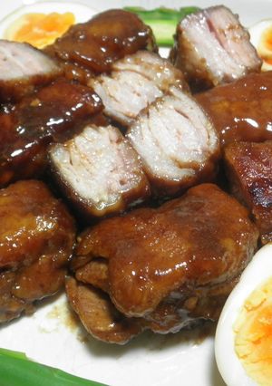 ☆豚バラ薄切りを使って☆なんちゃって角煮-レシピのメイン写真