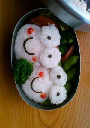 カエル？弁当♪-レシピのメイン写真