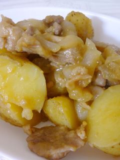 新じゃが&新たまねぎの甘辛煮♫-レシピのメイン写真