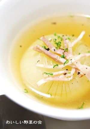 小玉ねぎ（ペコロス）丸ごとスープ-レシピのメイン写真