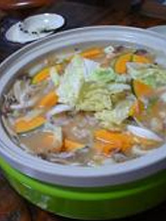 ビタミン野菜たっぷり ほうとう鍋 -レシピのメイン写真