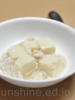 【離乳食 後期】豆腐のそぼろ煮-レシピのメイン写真