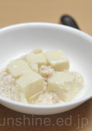 【離乳食 後期】豆腐のそぼろ煮-レシピのメイン写真