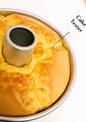 失敗ナシ!米粉シフォンケーキ(プレーン)-レシピのメイン写真