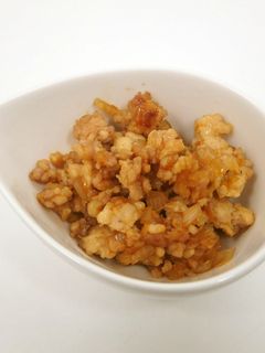 らっきょう入り鶏そぼろ-レシピのメイン写真