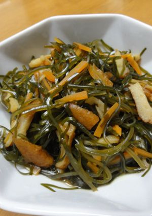 切り昆布(刻み昆布)の煮もの-レシピのメイン写真