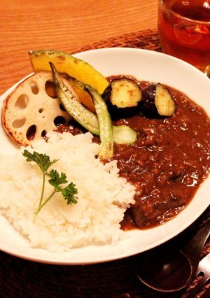 茄子とひき肉のカレー-レシピのメイン写真