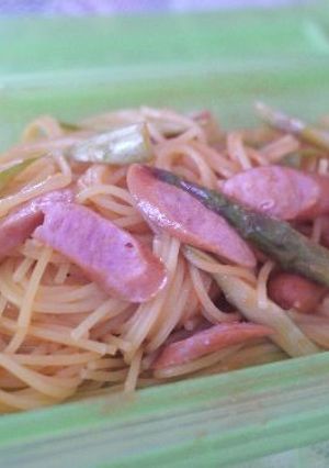 ルクエ☆簡単お手軽ナポリタン♪-レシピのメイン写真
