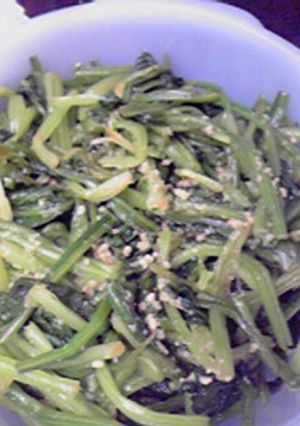 レンジで簡単☆ほうれん草のごま和え♪-レシピのメイン写真