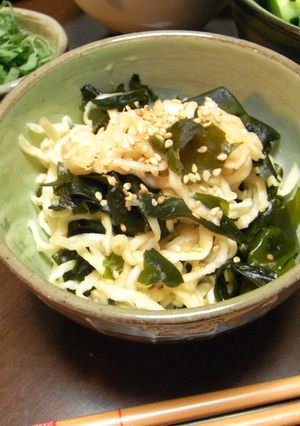 切干大根とわかめの甘め酢の物-レシピのメイン写真