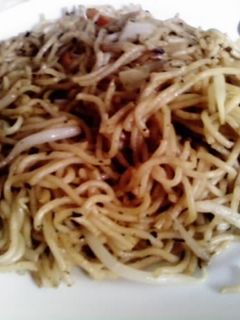 即席カレー焼きそば-レシピのメイン写真