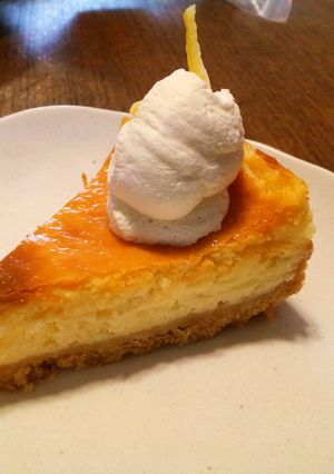 cafeの本格チーズケーキ☆裏技あり♪-レシピのメイン写真