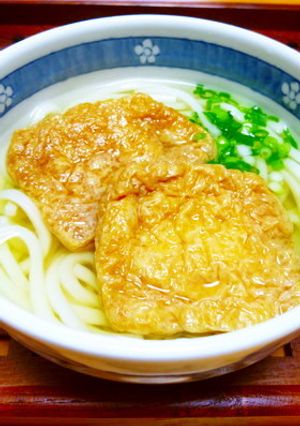 白だしで簡単にお店の味!きつねうどん。-レシピのメイン写真