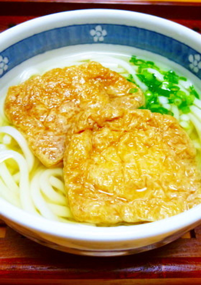 白だしで簡単にお店の味！きつねうどん。-レシピのメイン写真