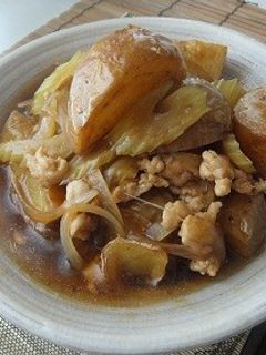 ジャガイモの揚げ煮-レシピのメイン写真