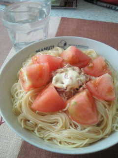 さっぱりピリ辛！ツナマヨそうめん☆-レシピのメイン写真