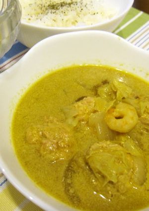 キットで簡単！グリーンカレー-レシピのメイン写真