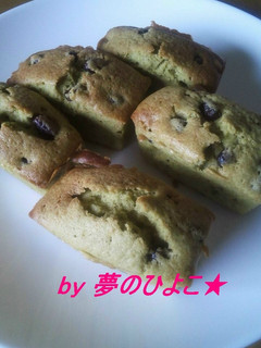 簡単♪抹茶のミニ・パウンドケーキ-レシピのメイン写真