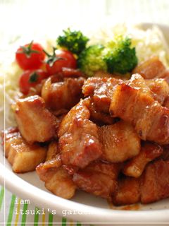 豚バラの漬け焼き☆甘辛コチュだれ☆-レシピのメイン写真