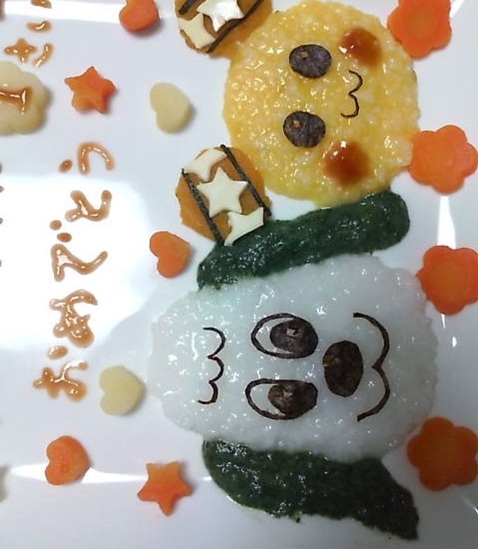 １歳の誕生日 わんわんの離乳食プレート-レシピのメイン写真