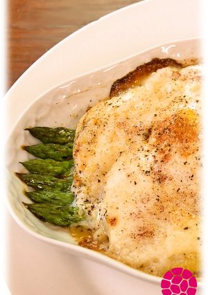 焼くだけ♪塩麹で筍とアスパラのミラノ風-レシピのメイン写真