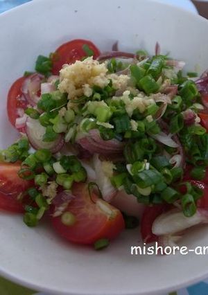 野菜薬味たっぷり冷奴-レシピのメイン写真