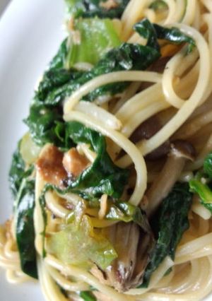 簡単時間がないときの本格風鮭パスタ-レシピのメイン写真