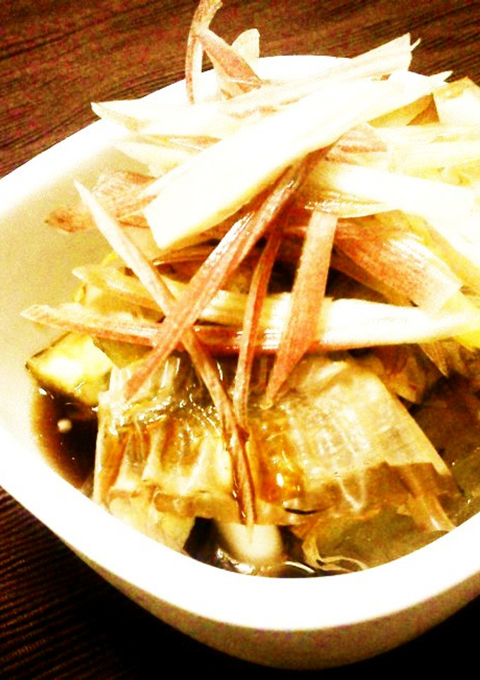 焼き茄子とミョウガの冷奴-レシピのメイン写真