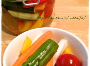 お好みの野菜で♪ミックスピクルス-レシピのメイン写真