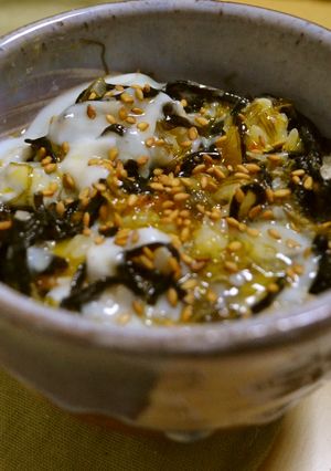 温玉塩こんぶ丼-レシピのメイン写真