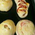 同じ生地で惣菜パン3種類♪