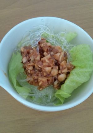 プチ！プチ！海藻麺の大豆味噌サラダ-レシピのメイン写真
