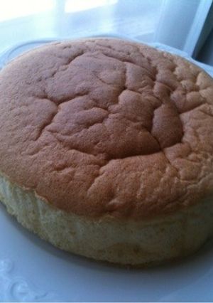 ふわふわ シフォンケーキ-レシピのメイン写真