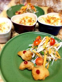 *柿と大根のサラダ*-レシピのメイン写真
