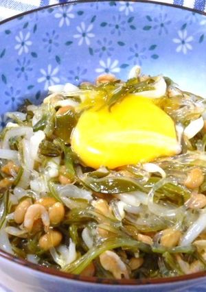 シャキ、ぷち、ネバ、ふわふわ海藻麺♪-レシピのメイン写真