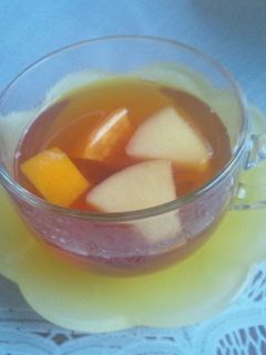 フルーツティー-レシピのメイン写真