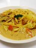 カレースープパスタ