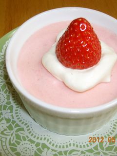 お手軽(^o^)いちごムース-レシピのメイン写真