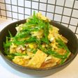 *塩麹*我が家流!油揚げの卵とじ