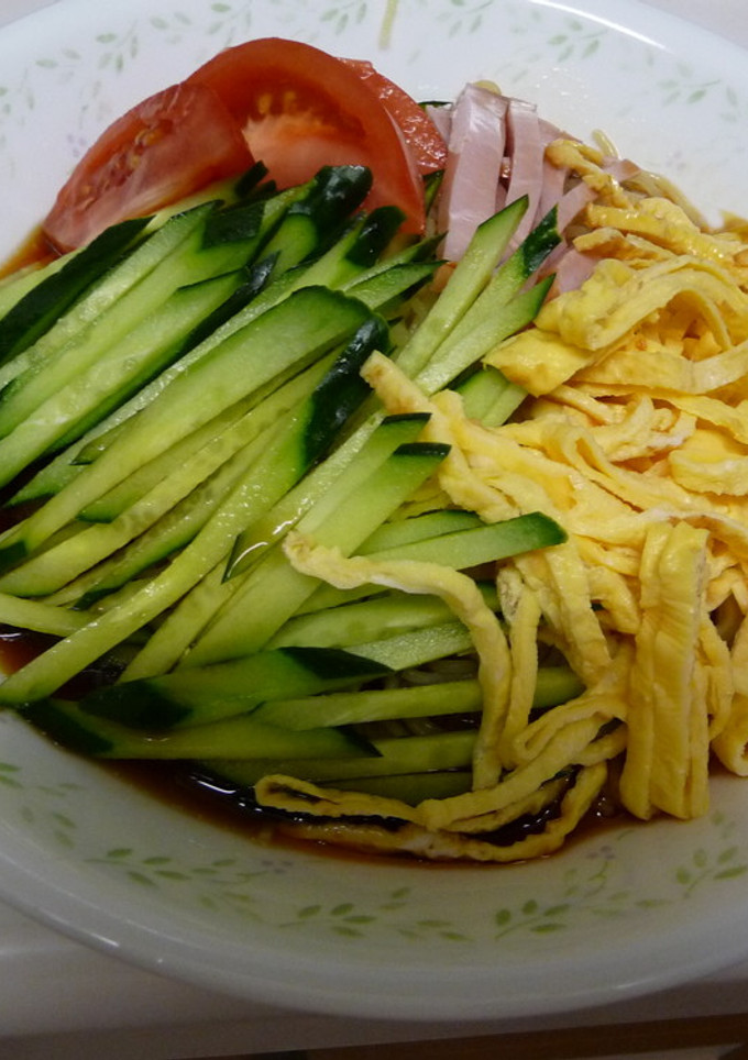 つゆだく冷やし中華のタレは１：1：1：2-レシピのメイン写真