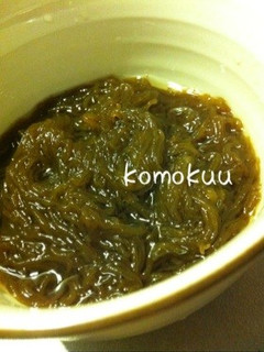 もずく酢。-レシピのメイン写真