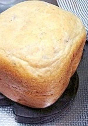 春の香り☆桜の葉と梅干の食パン-レシピのメイン写真